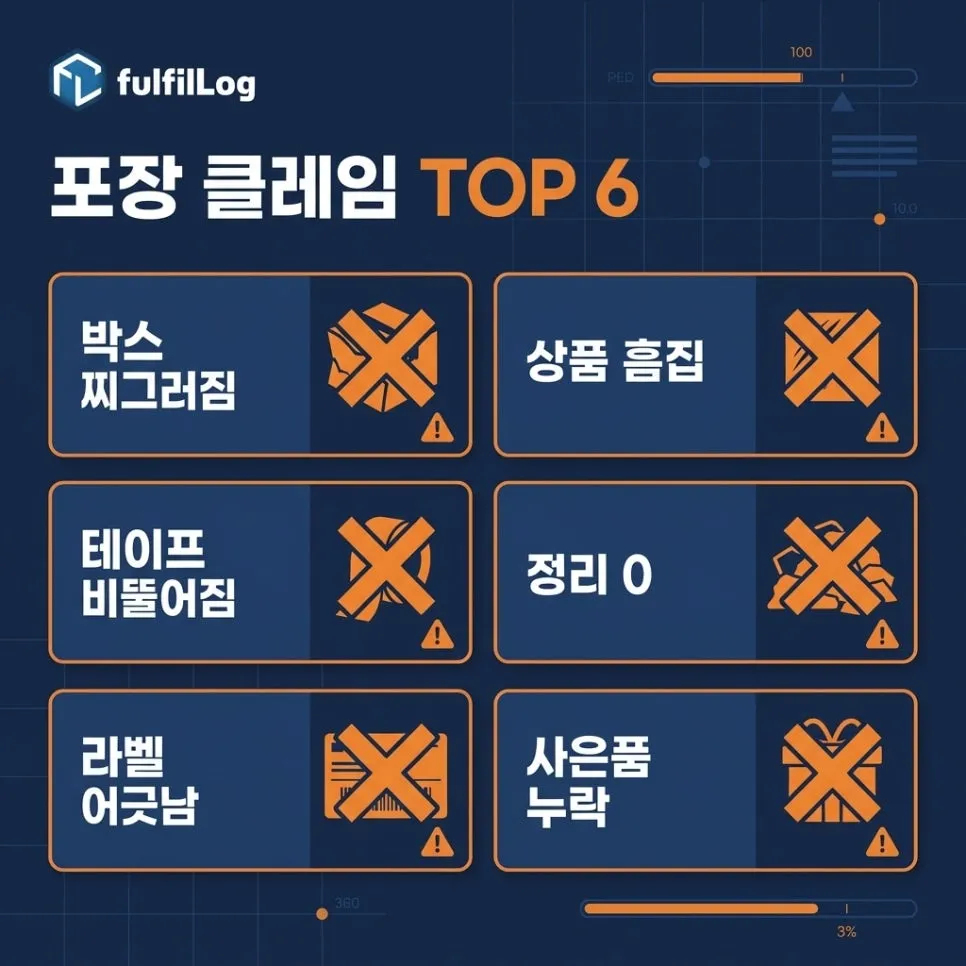 포장 상태 — 디테일 6개 설명 이미지