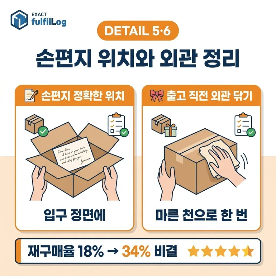 손편지 위치와외관 정리 설명 이미지