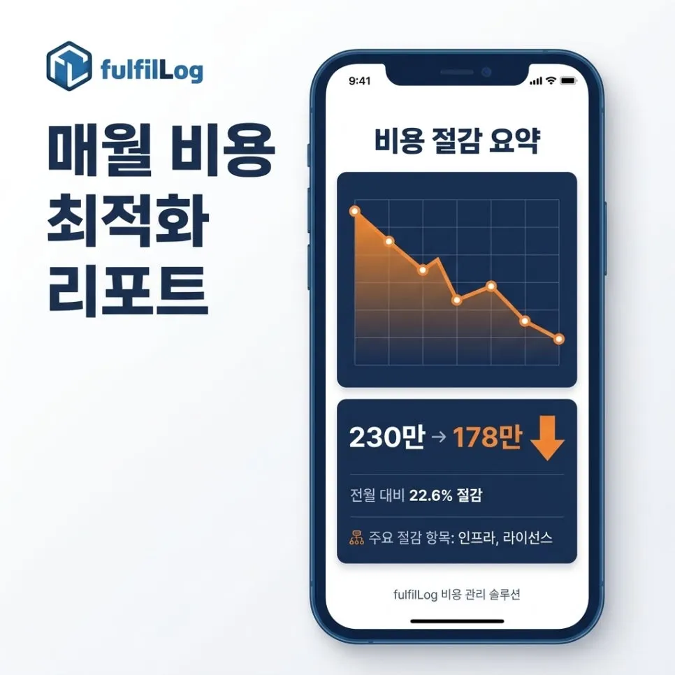 단계 5. 매월 비용 최적화 리포트 설명 이미지