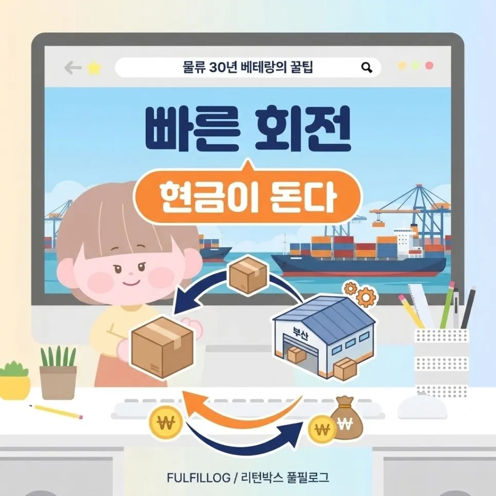 부산이라 재고 회전이 빨라요 설명 이미지