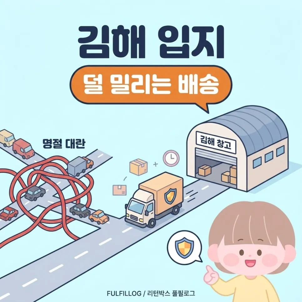 김해라는 위치가 주는 여유 설명 이미지