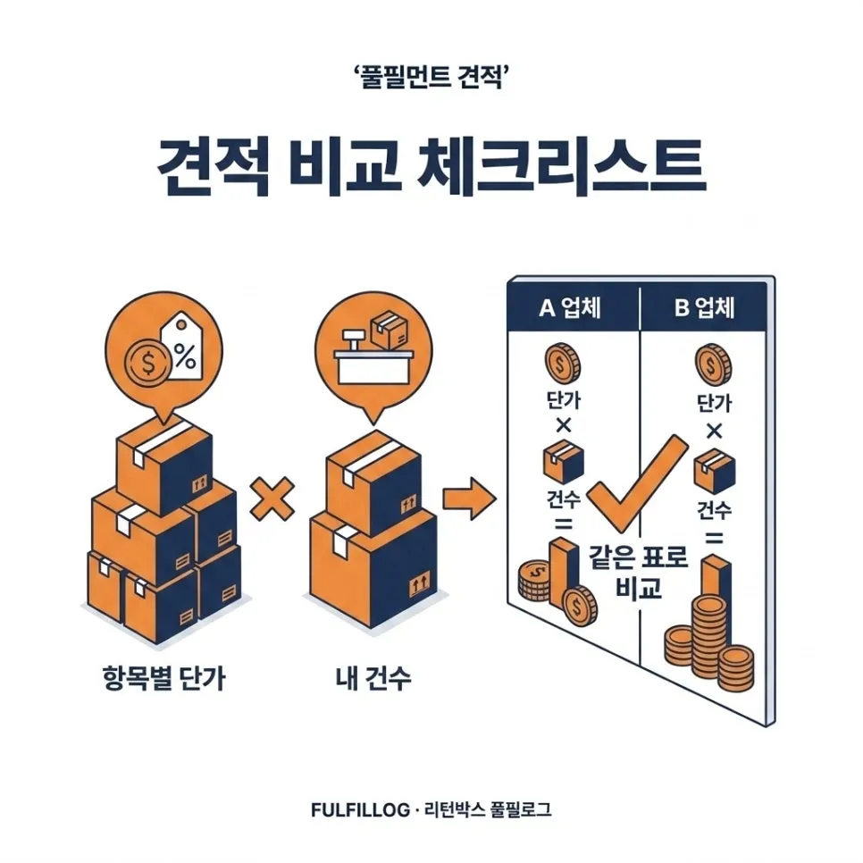 견적 비교 체크리스트 설명 이미지