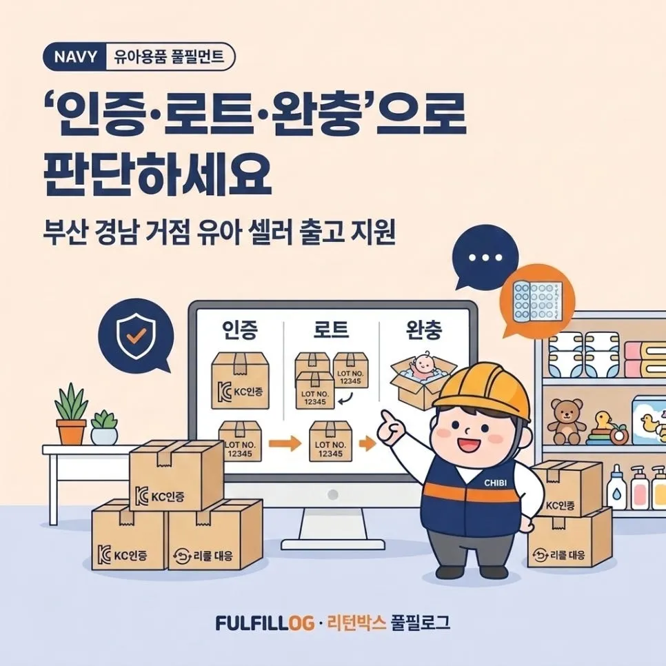 결론 — '인증·로트·완충'으로 판단하세요 설명 이미지