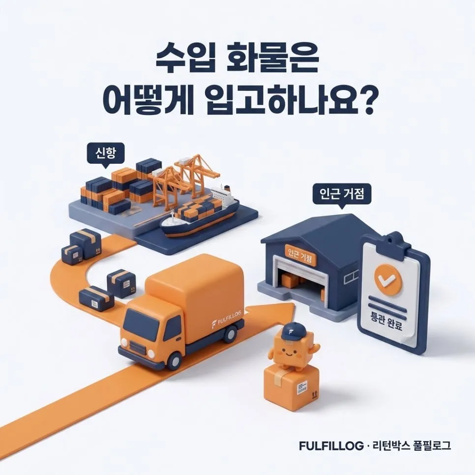 김해 3PL 수입 상품 신항 입고 연계법 (2026) 설명 이미지