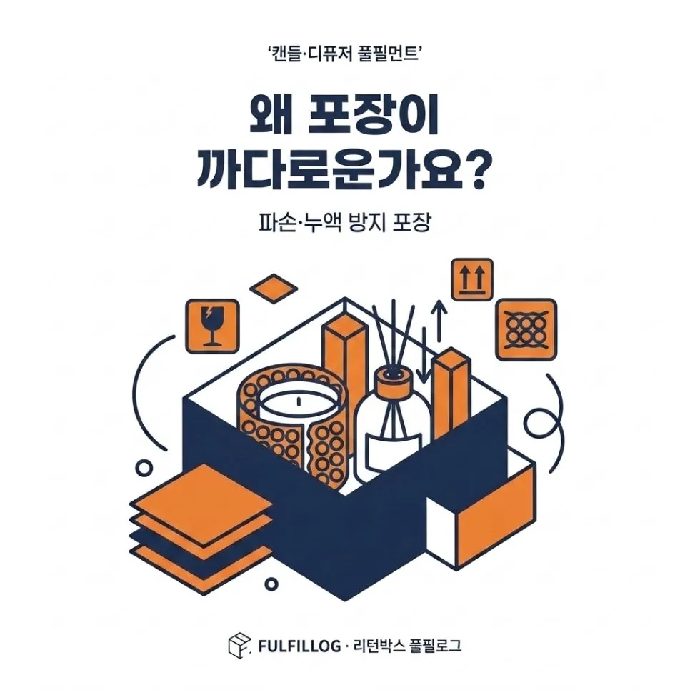 캔들·디퓨저 풀필먼트 파손·누액 방지 포장법 (2026) 설명 이미지